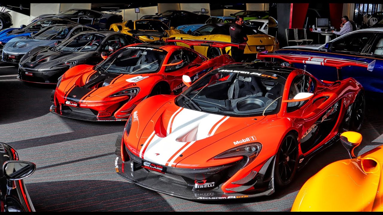 Ferraris, Lamborghinis, McLarens, Koenigseggs, and Paganis